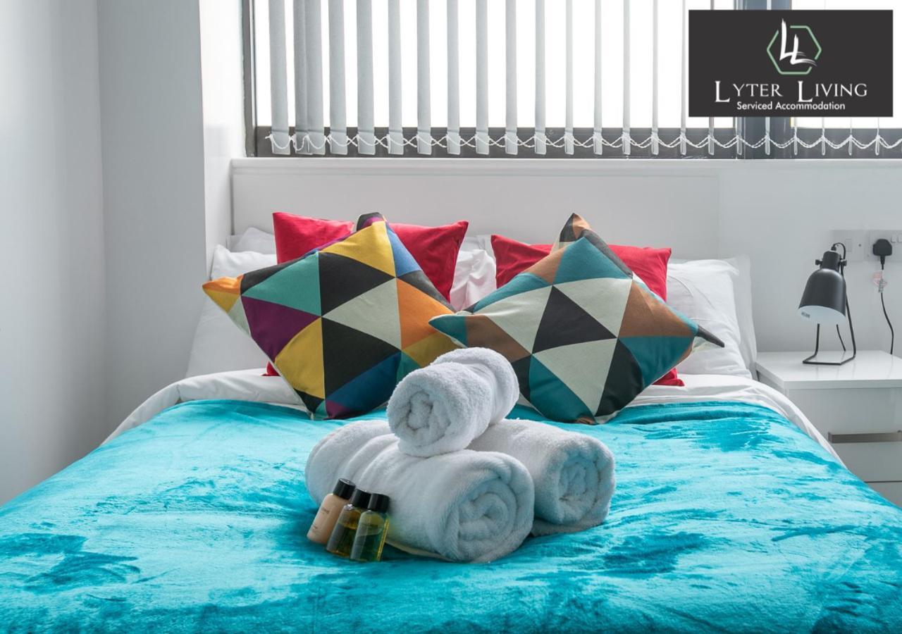 Studio Apartments By Lyter Living Desks & Wifi - Monthly Stays Available レスター エクステリア 写真
