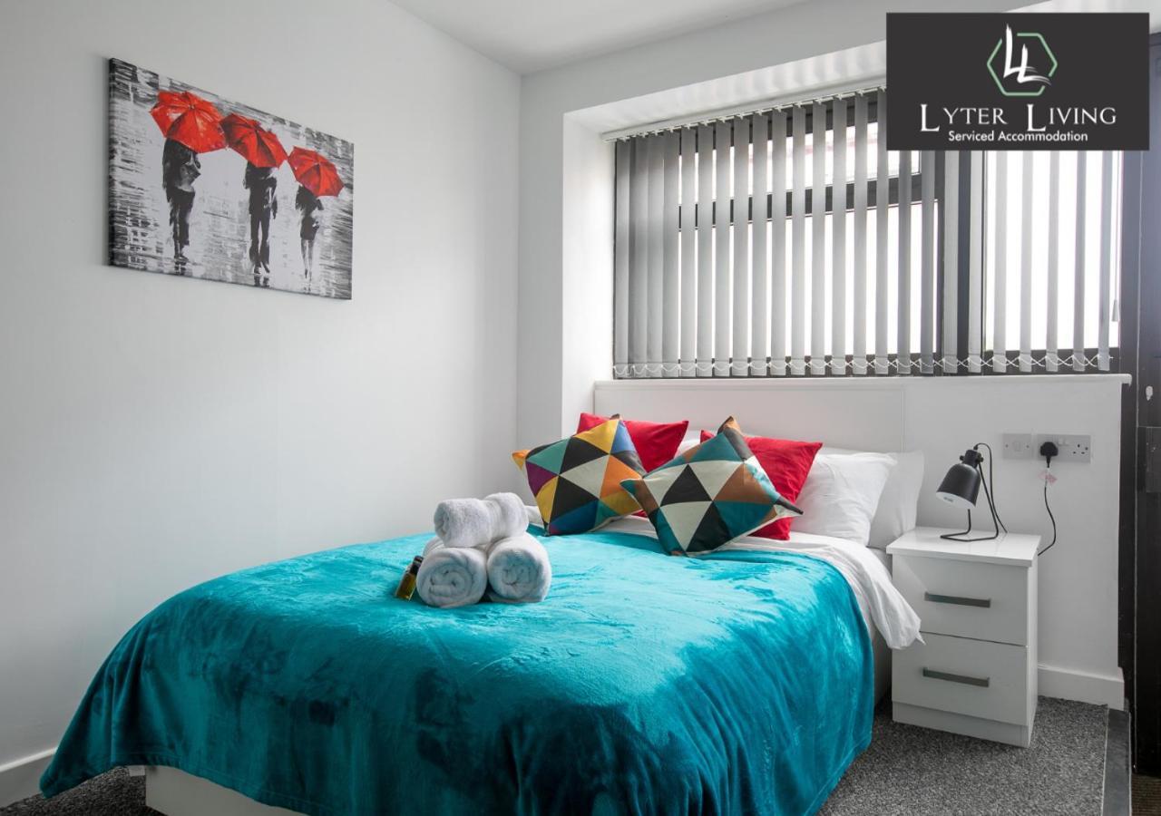 Studio Apartments By Lyter Living Desks & Wifi - Monthly Stays Available レスター エクステリア 写真